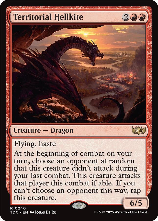 Territorial Hellkite [Commander: Tarkir: Dragonstorm] 240