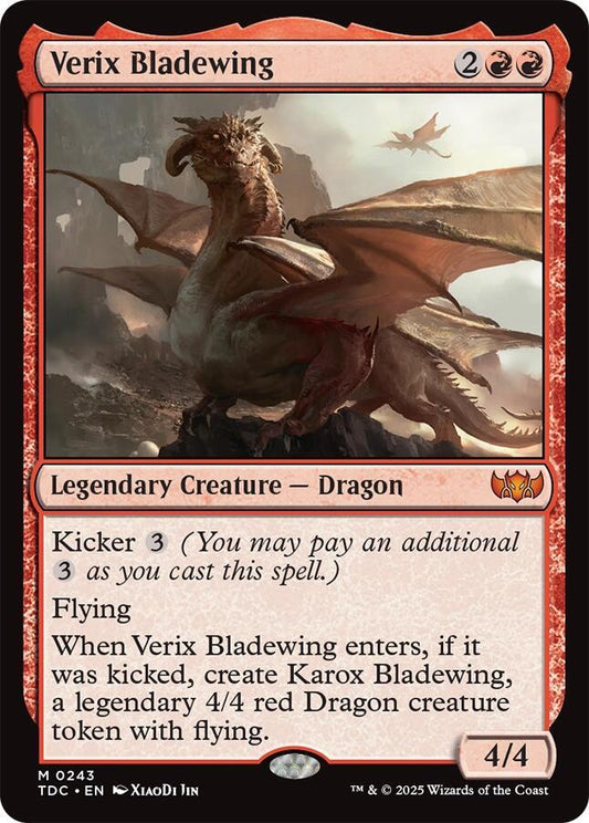 Verix Bladewing [Commander: Tarkir: Dragonstorm] 243