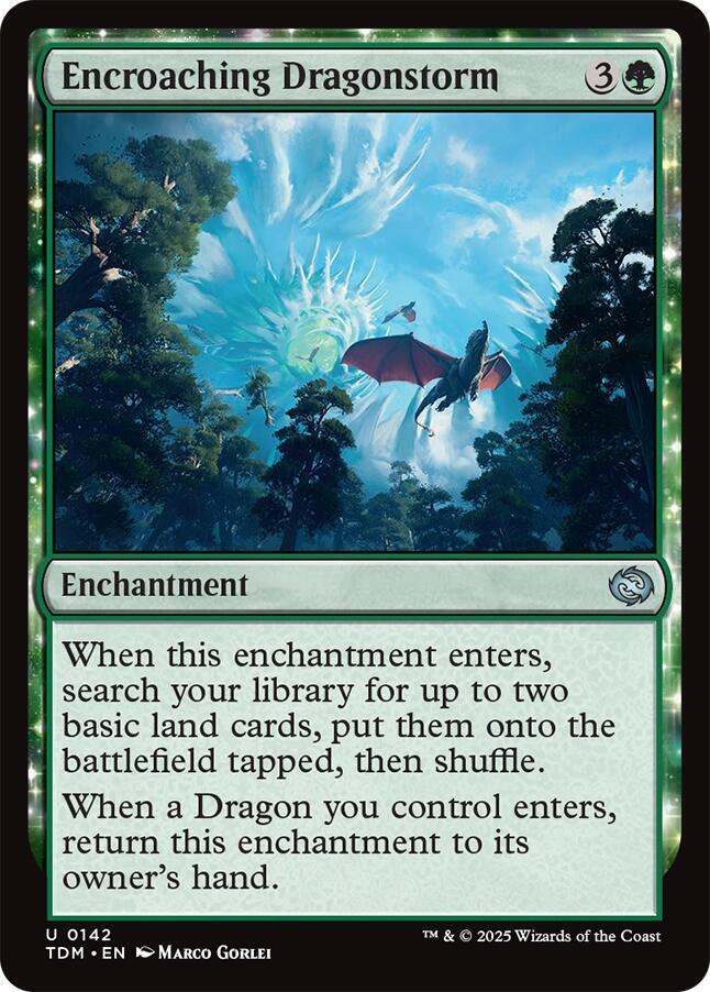 Encroaching Dragonstorm [Tarkir: Dragonstorm] 142