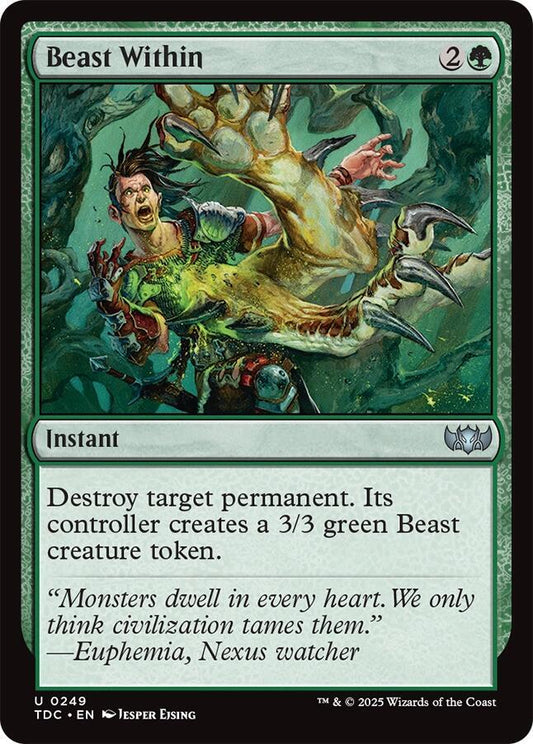 Beast Within [Commander: Tarkir: Dragonstorm] 249