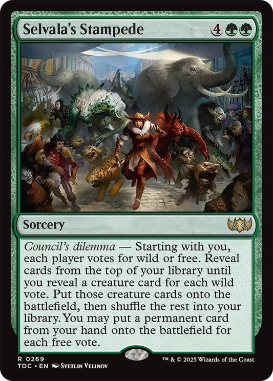 Selvala's Stampede [Commander: Tarkir: Dragonstorm] 269