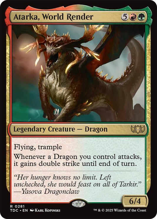 Atarka, World Render [Commander: Tarkir: Dragonstorm] 281