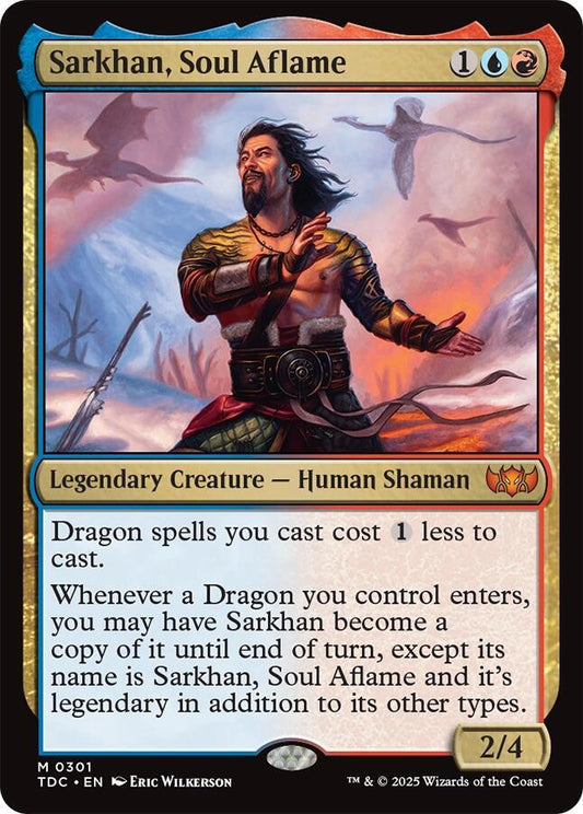Sarkhan, Soul Aflame [Commander: Tarkir: Dragonstorm] 301