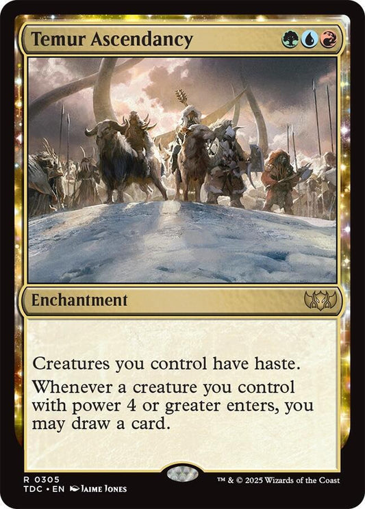 Temur Ascendancy [Commander: Tarkir: Dragonstorm] 305