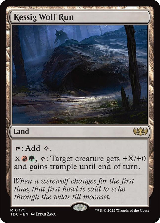 Kessig Wolf Run [Commander: Tarkir: Dragonstorm] 375
