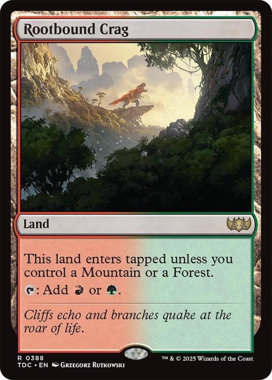 Rootbound Crag [Commander: Tarkir: Dragonstorm] 388