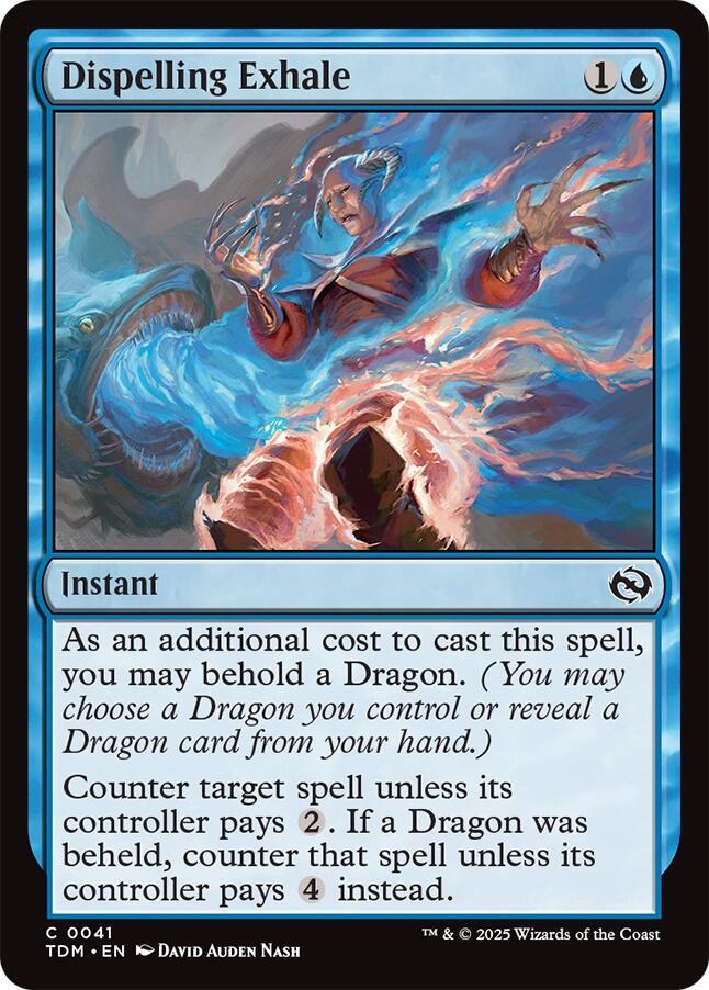 Dispelling Exhale [Tarkir: Dragonstorm] 41