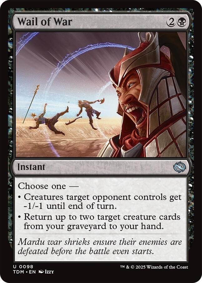 Wail of War [Tarkir: Dragonstorm] 98