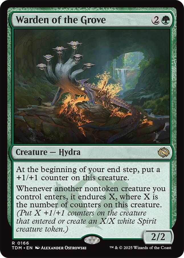 Warden of the Grove [Tarkir: Dragonstorm] 166
