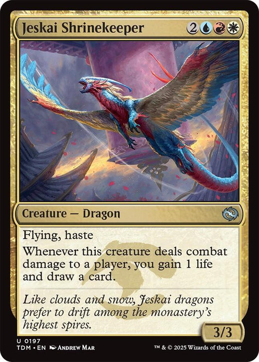 Jeskai Shrinekeeper [Tarkir: Dragonstorm] 197