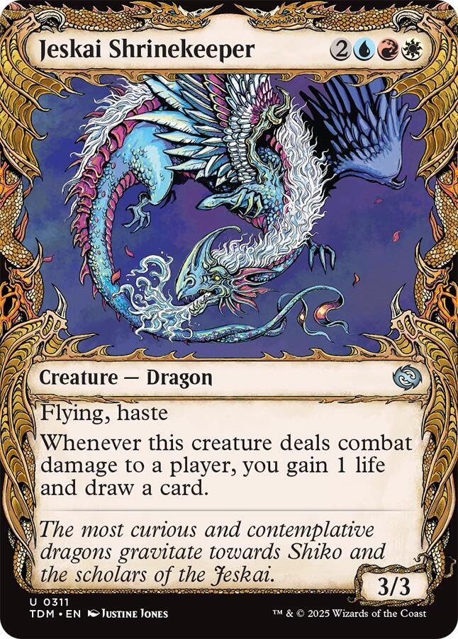 Jeskai Shrinekeeper (Showcase) [Tarkir: Dragonstorm] 311