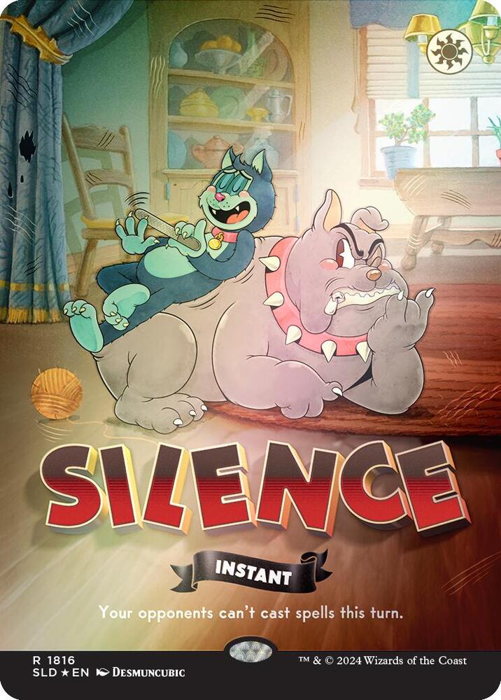 Silence (1816) (Rainbow Foil) [Secret Lair Drop Series] 1816