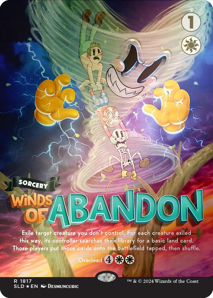 Winds of Abandon (Rainbow Foil) [Secret Lair Drop Series] 1817
