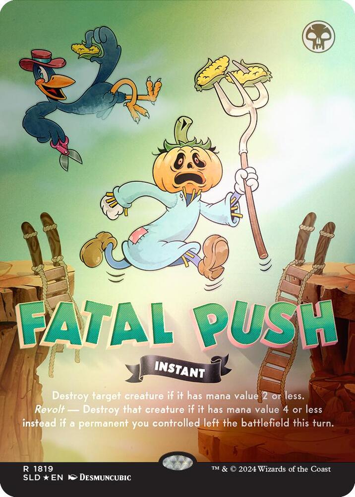 Fatal Push (1819) (Rainbow Foil) [Secret Lair Drop Series] 1819