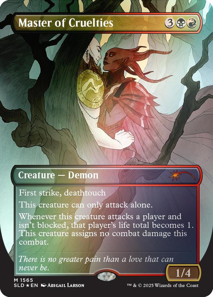 Master of Cruelties (Rainbow Foil) [Secret Lair Drop Series] 1565