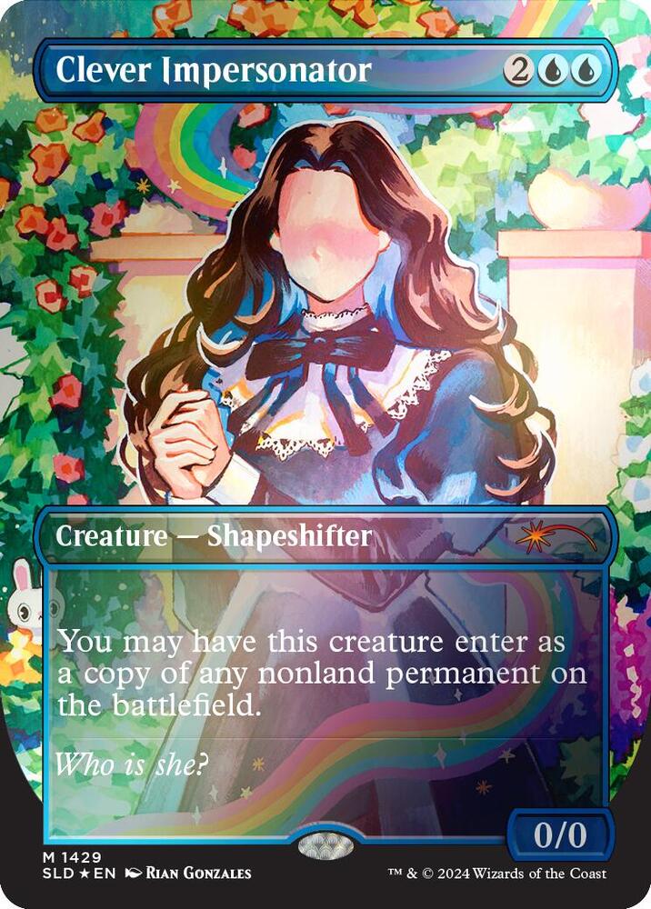 Clever Impersonator (Rainbow Foil) [Secret Lair Drop Series] 1429