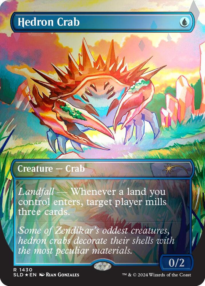 Hedron Crab (Rainbow Foil) [Secret Lair Drop Series] 1430