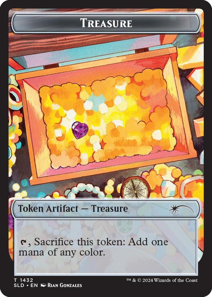 Treasure Token (1432) [Secret Lair Drop Series] 1432