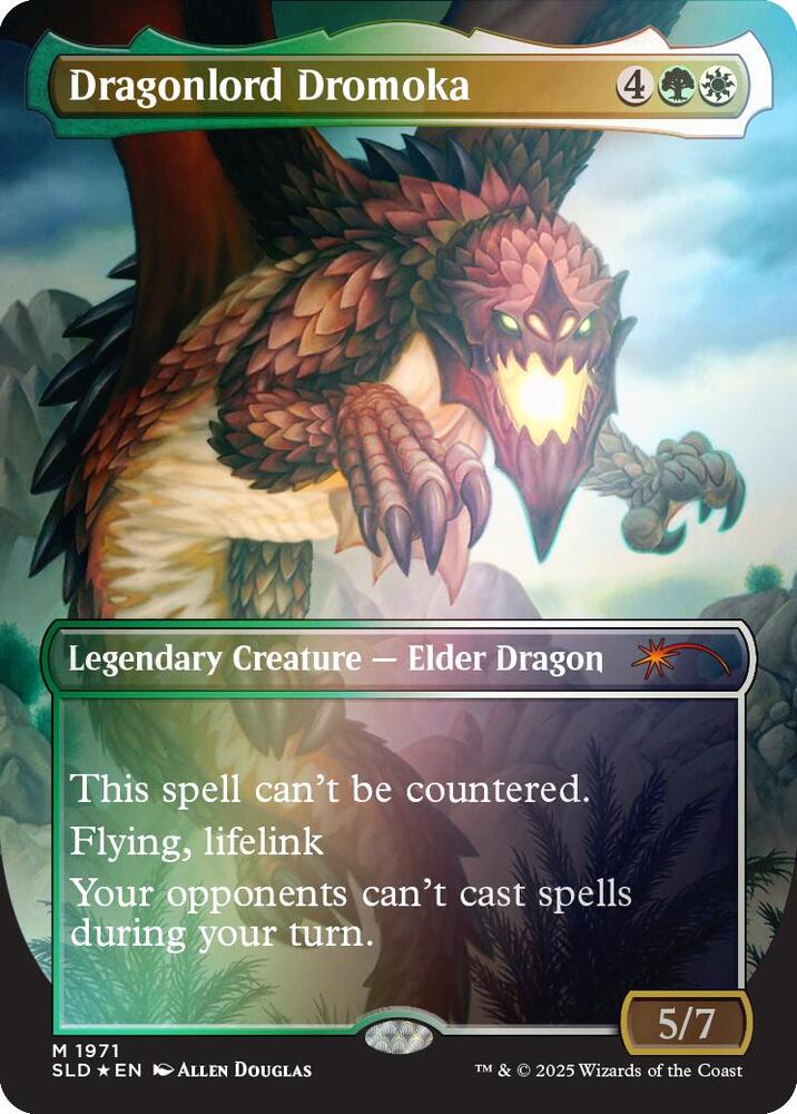 Dragonlord Dromoka (Rainbow Foil) [Secret Lair Drop Series] 1971