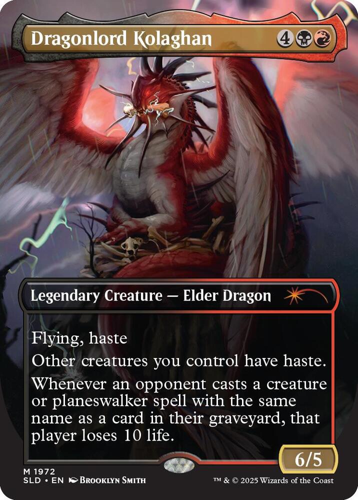 Dragonlord Kolaghan (1972) [Secret Lair Drop Series] 1972