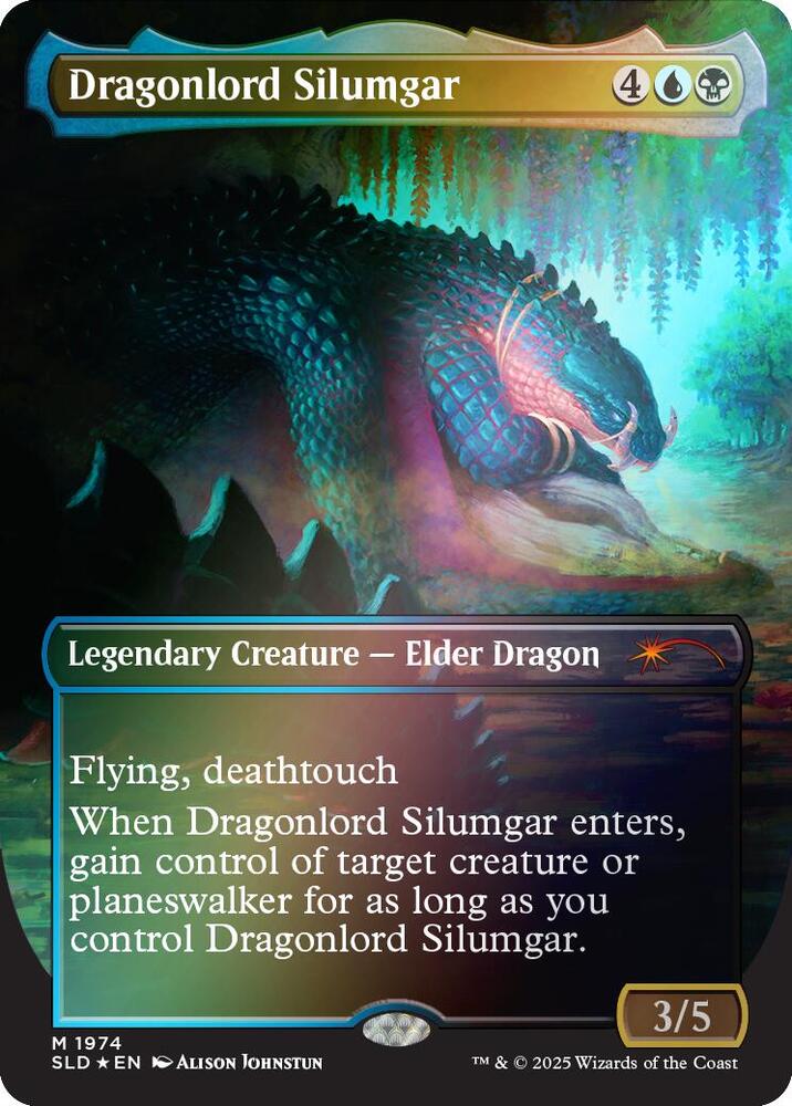 Dragonlord Silumgar (Rainbow Foil) [Secret Lair Drop Series] 1974