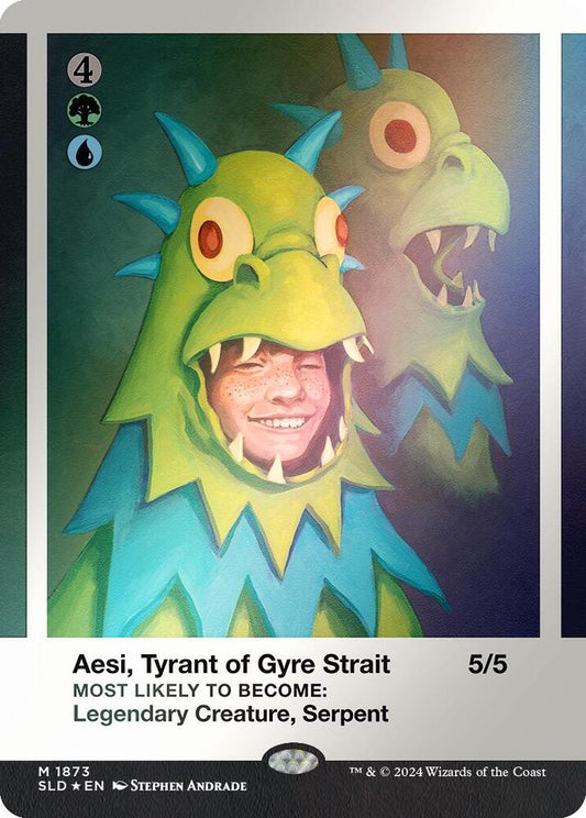 Aesi, Tyrant of Gyre Strait (Rainbow Foil) [Secret Lair Drop Series] 1873