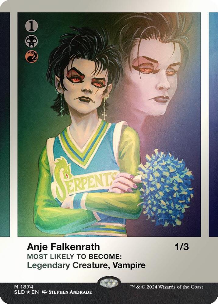 Anje Falkenrath (Rainbow Foil) [Secret Lair Drop Series] 1874