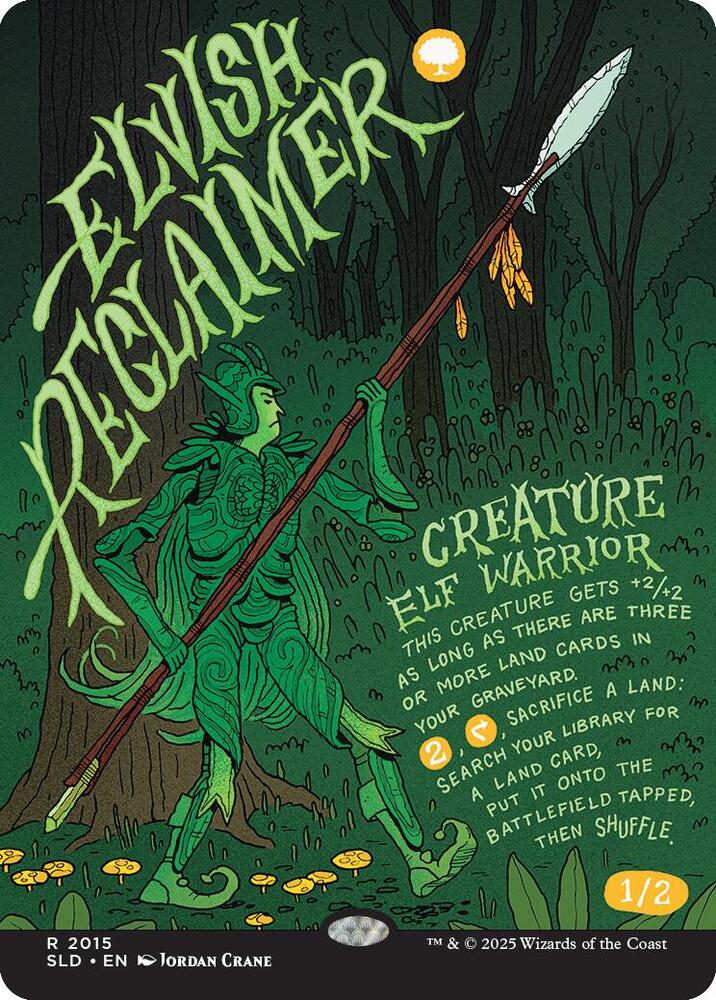 Elvish Reclaimer [Secret Lair Drop Series] 2015