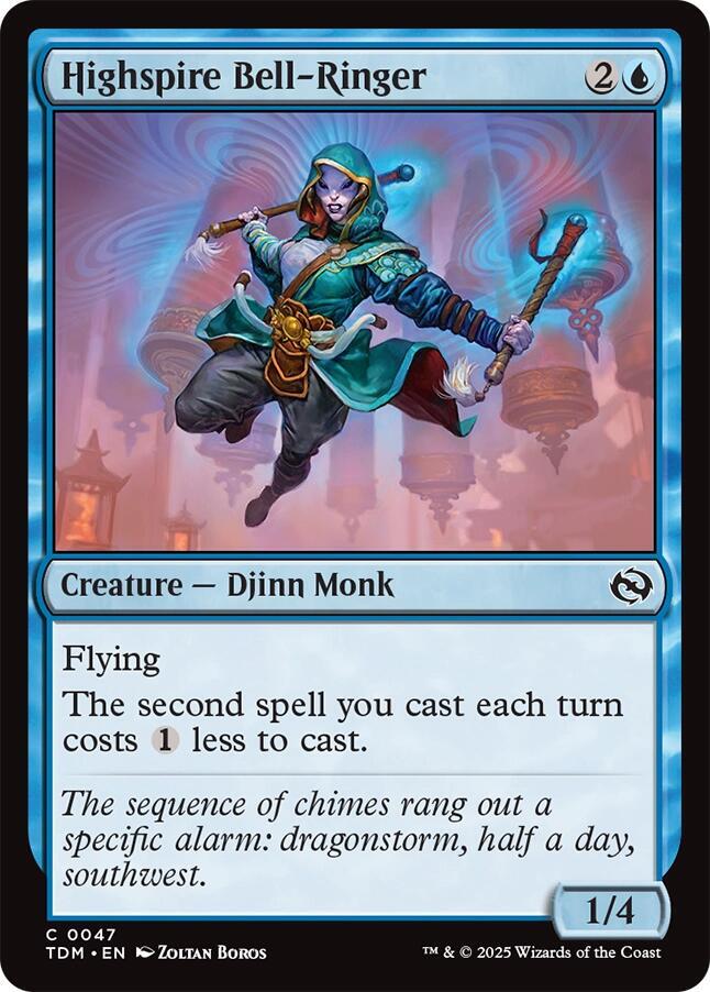 Highspire Bell-Ringer [Tarkir: Dragonstorm] 47