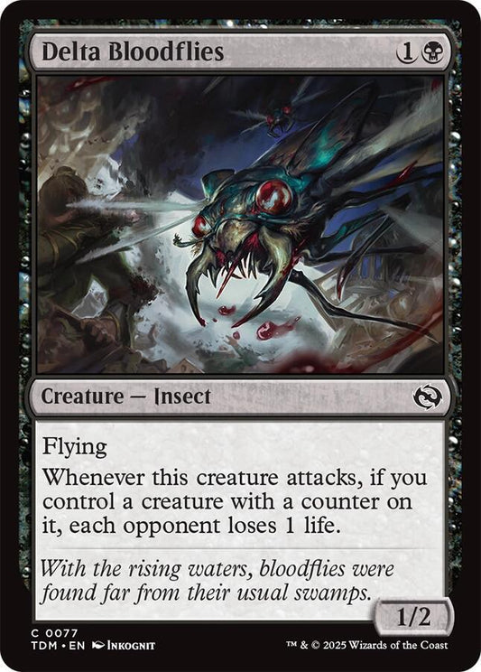 Delta Bloodflies [Tarkir: Dragonstorm] 77