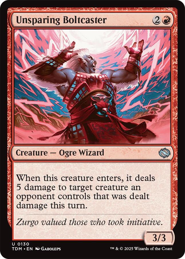 Unsparing Boltcaster [Tarkir: Dragonstorm] 130