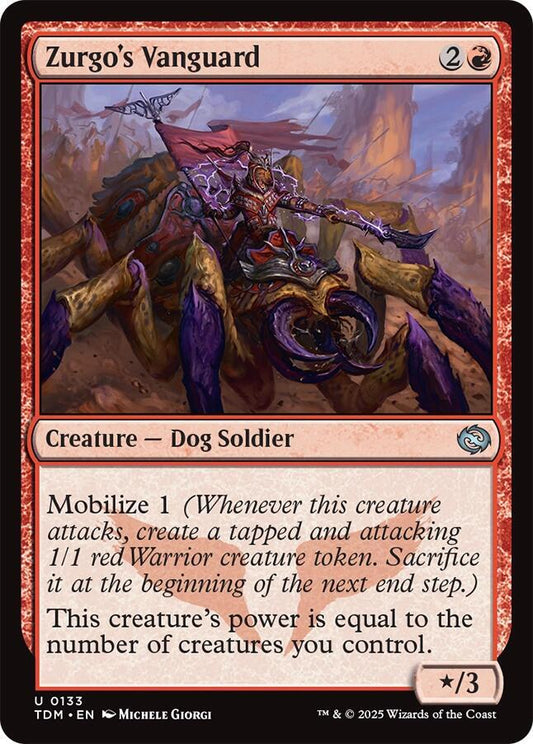 Zurgo's Vanguard [Tarkir: Dragonstorm] 133