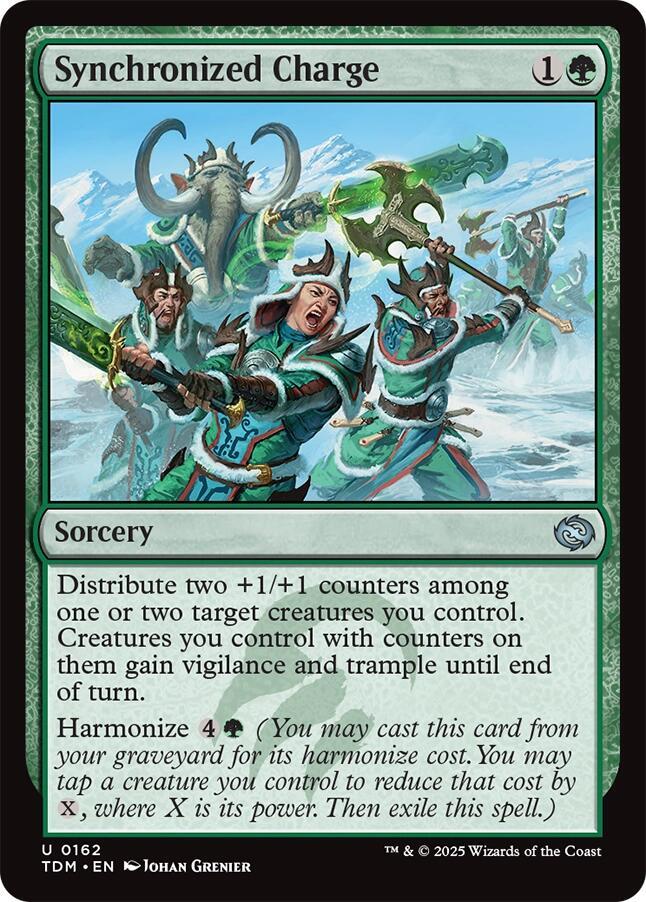 Synchronized Charge [Tarkir: Dragonstorm] 162