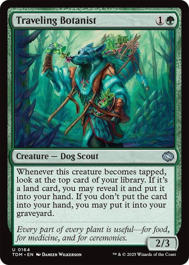 Traveling Botanist [Tarkir: Dragonstorm] 164