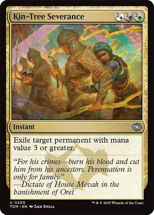 Kin-Tree Severance [Tarkir: Dragonstorm] 200