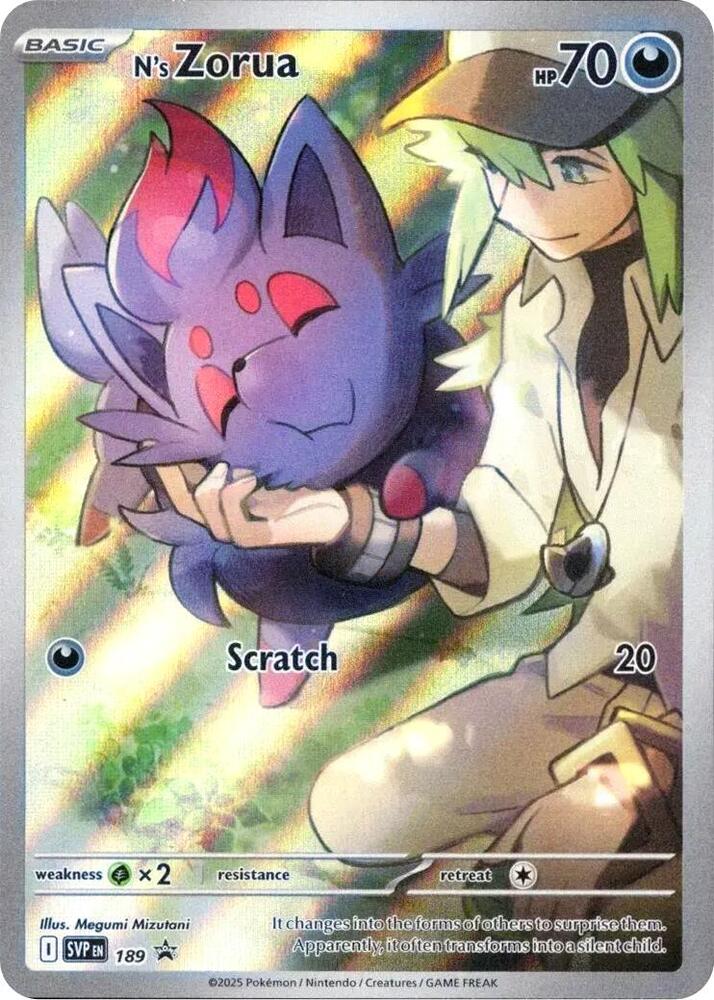 N's Zorua - 189 [SV: Scarlet & Violet Promo Cards] 189