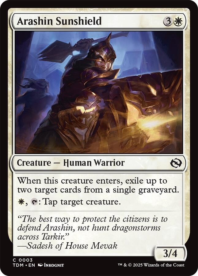 Arashin Sunshield [Tarkir: Dragonstorm] 3
