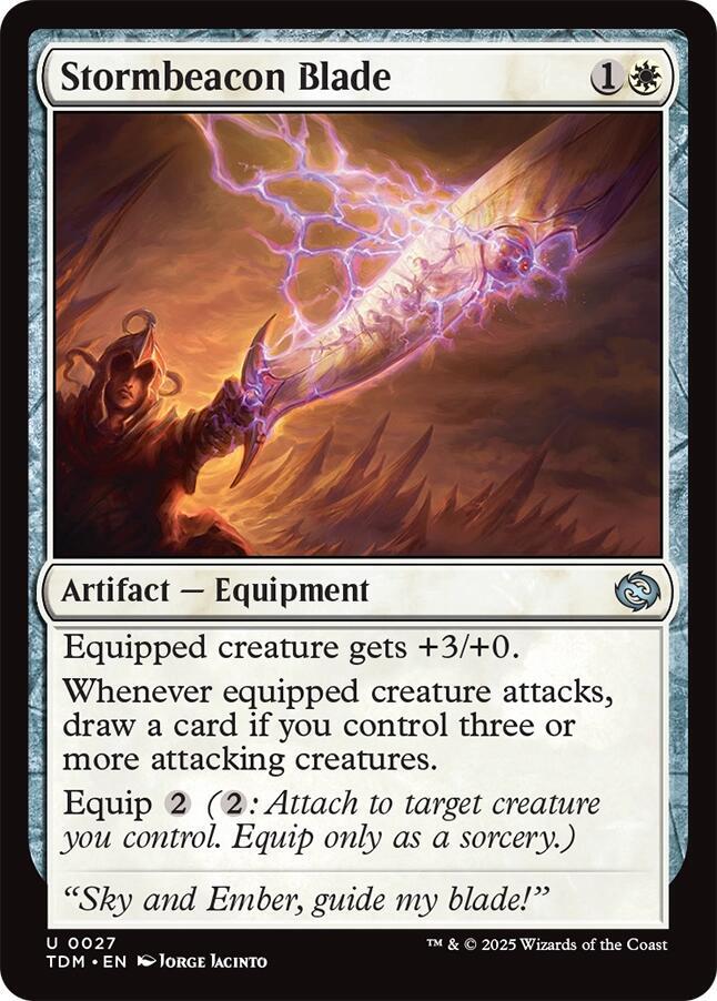 Stormbeacon Blade [Tarkir: Dragonstorm] 27