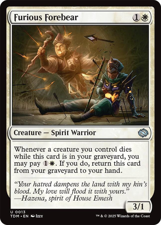 Furious Forebear [Tarkir: Dragonstorm] 13