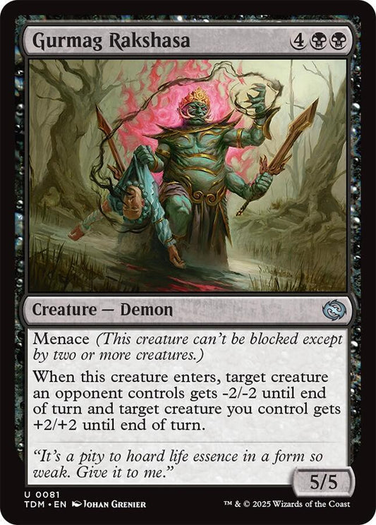 Gurmag Rakshasa [Tarkir: Dragonstorm] 81