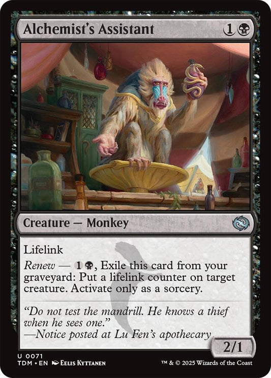 Alchemist's Assistant [Tarkir: Dragonstorm] 71