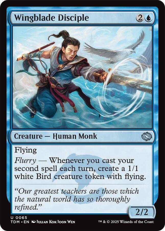 Wingblade Disciple [Tarkir: Dragonstorm] 65