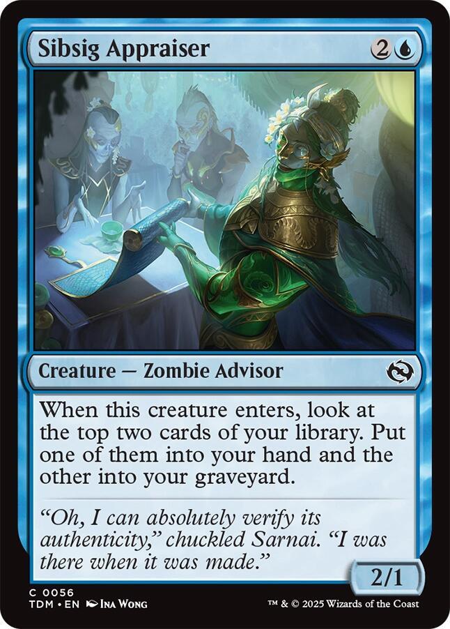 Sibsig Appraiser [Tarkir: Dragonstorm] 56