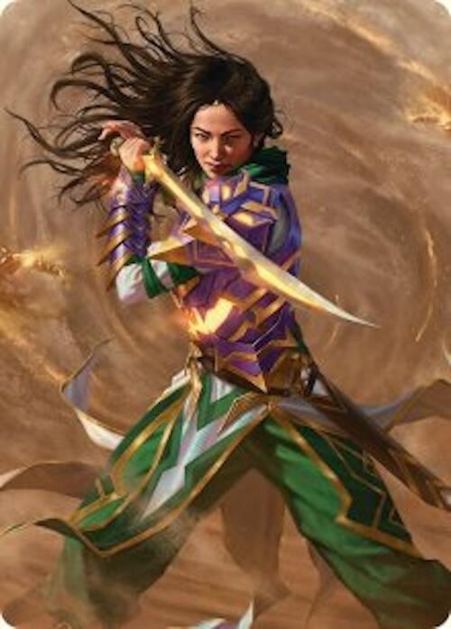 Descendant of Storms Art Card (2/54) [Art Series: Tarkir: Dragonstorm] 2