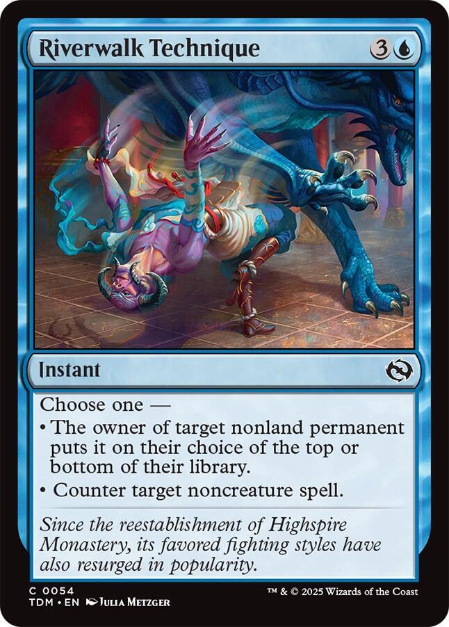 Riverwalk Technique [Tarkir: Dragonstorm] 54