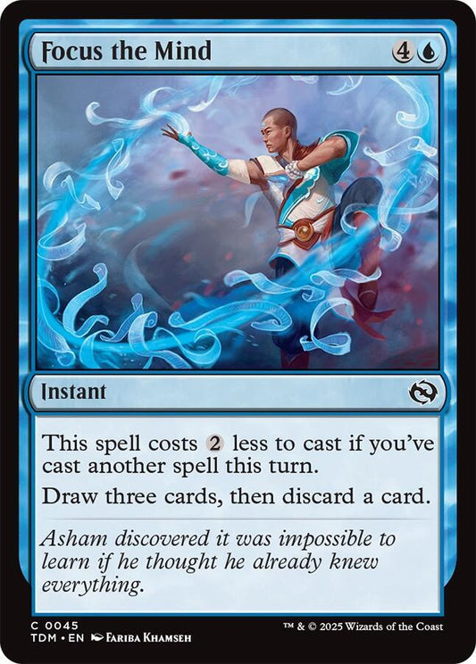 Focus the Mind [Tarkir: Dragonstorm] 45
