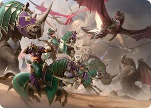 United Battlefront Art Card (5/54) [Art Series: Tarkir: Dragonstorm] 5