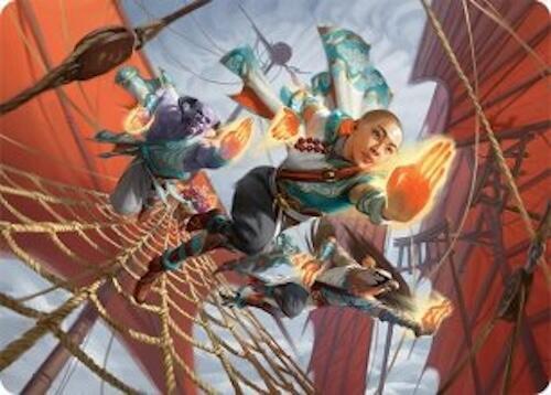 Aligned Heart Art Card (52/54) [Art Series: Tarkir: Dragonstorm] 52
