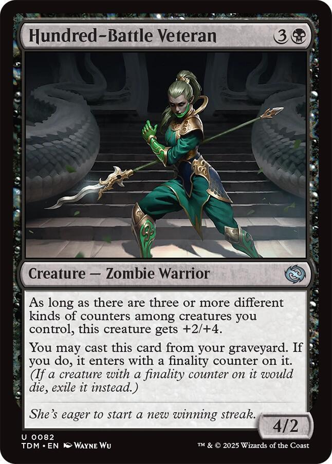 Hundred-Battle Veteran [Tarkir: Dragonstorm] 82