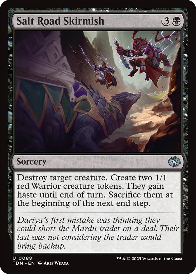 Salt Road Skirmish [Tarkir: Dragonstorm] 88